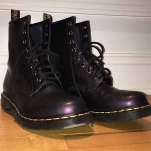 Dark Purple Doc Martens